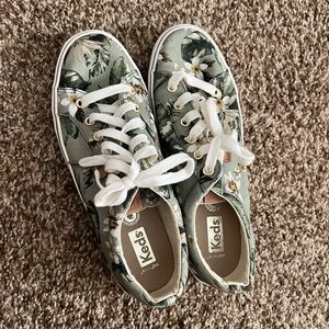 Keds Lace-up Tropical Print